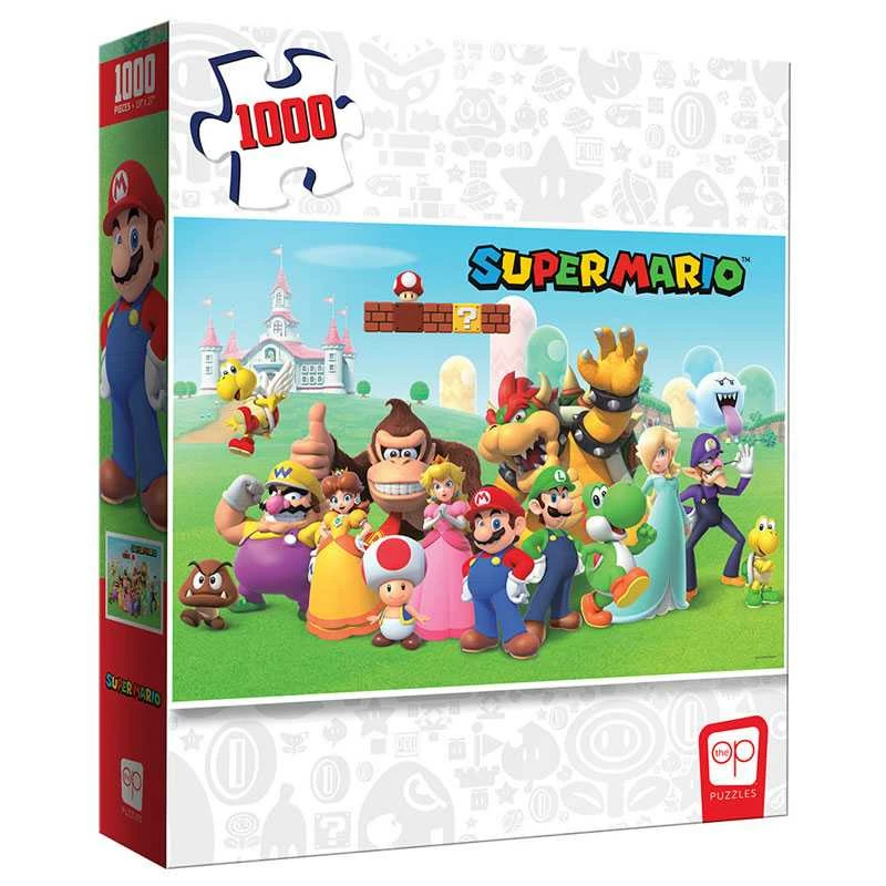Ozzie Collectables All Board Games Puzzle: Super Mario "Mushroom Kingdom" 1000pc 1 Ozzie Collectables All Board Games Puzzle: Super Mario "Mushroom Kingdom" 1000pc