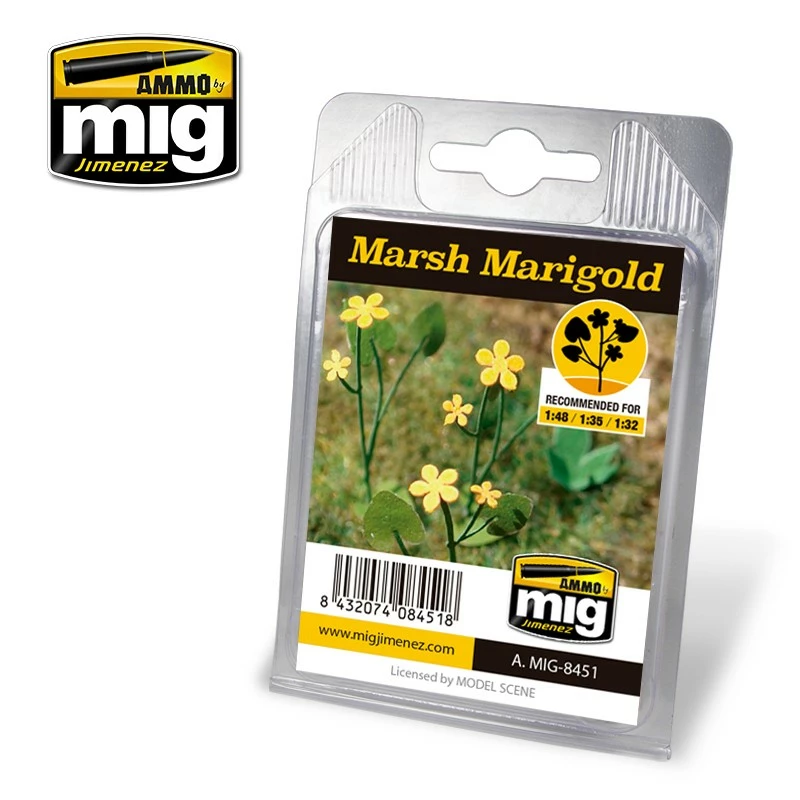 Ozzie Collectables Ammo By MIG Dioramas - Laser Cut Plants - Marsh Marigold All Board Games 1 Ozzie Collectables Ammo By MIG Dioramas - Laser Cut Plants - Marsh Marigold All Board Games