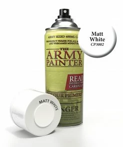 Cyberpunk Army Painter Spray Primer - Matt White 400ml