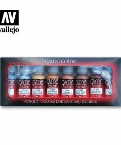 Ozzie Collectables Vallejo Model Colour - Metallic Colours 8 Colour Set All Board Games