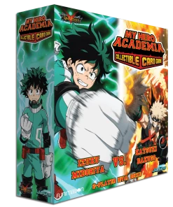 My Hero Academia Collectible Card Game Izuku Midoriya Vs Katsuki Bakugo 2-Play Rival Decks