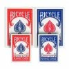 Ozzie Collectables Bicycle Mini Playing Cards Mixed Red/Blue All Board Games