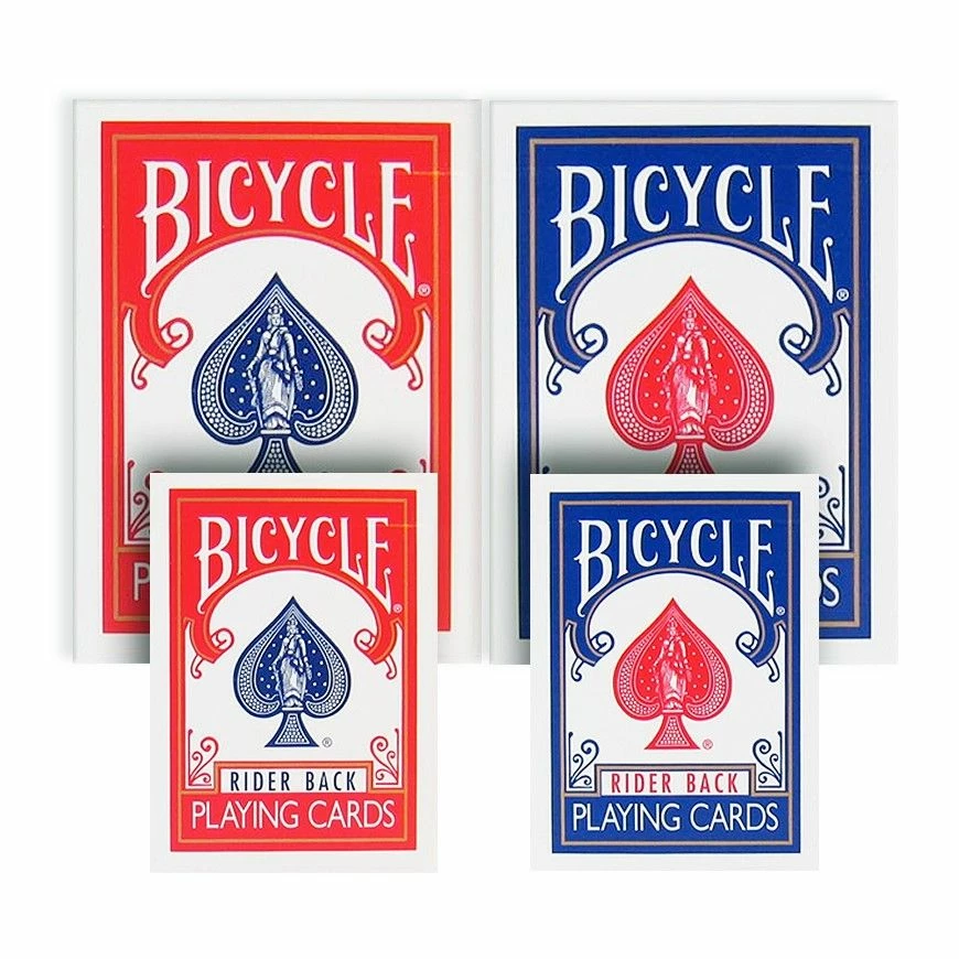 Ozzie Collectables Bicycle Mini Playing Cards Mixed Red/Blue All Board Games 1 Ozzie Collectables Bicycle Mini Playing Cards Mixed Red/Blue All Board Games