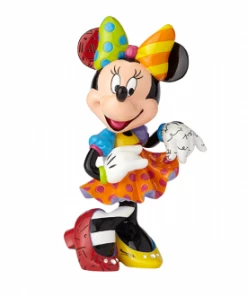 Disney Britto - Minnie Mouse 90th Anniversary With Bling Large Figurine