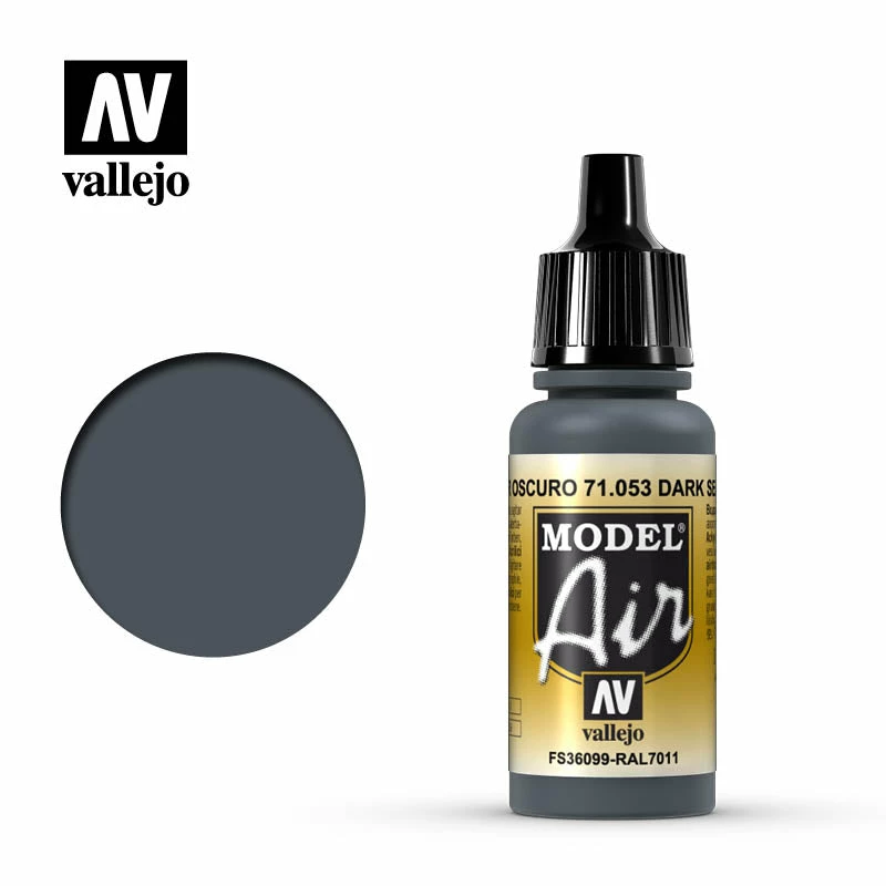 Ozzie Collectables Vallejo Model Air - Dark Sea Gray 17 Ml All Board Games 2 Ozzie Collectables Vallejo Model Air - Dark Sea Gray 17 Ml All Board Games