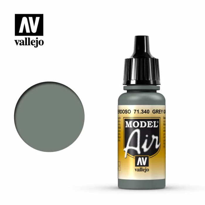 Ozzie Collectables Vallejo Model Air - Grey Green 17ml 2 Ozzie Collectables Vallejo Model Air - Grey Green 17ml