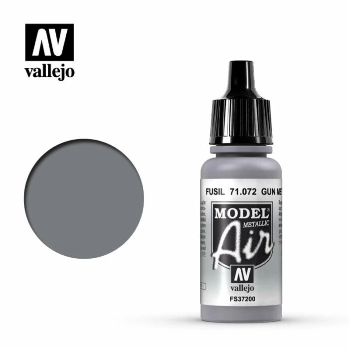 Ozzie Collectables All Board Games Vallejo Model Air - Gun Metal 17 Ml 1 Ozzie Collectables All Board Games Vallejo Model Air - Gun Metal 17 Ml