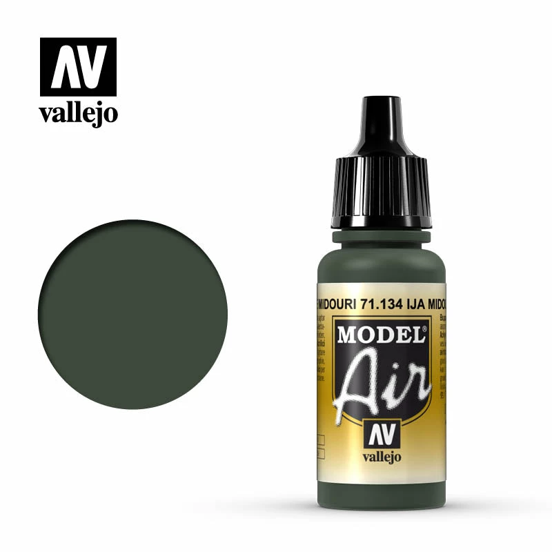 Ozzie Collectables Vallejo Model Air - IJA Midouri Green 17 Ml All Board Games 2 Ozzie Collectables Vallejo Model Air - IJA Midouri Green 17 Ml All Board Games