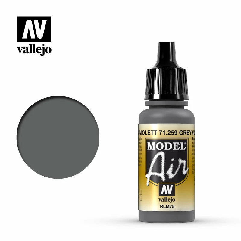 Ozzie Collectables Vallejo Model Air - Grey Violet RLM75 17 Ml All Board Games 2 Ozzie Collectables Vallejo Model Air - Grey Violet RLM75 17 Ml All Board Games