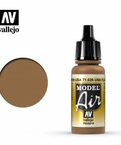 Ozzie Collectables All Board Games Vallejo Model Air - USA Flat Brown 17 Ml