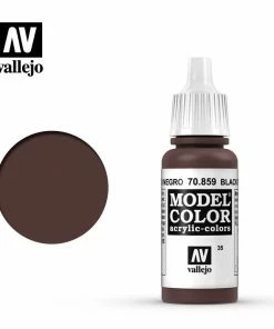 Ozzie Collectables All Board Games Vallejo Model Colour - Black Red 17 Ml