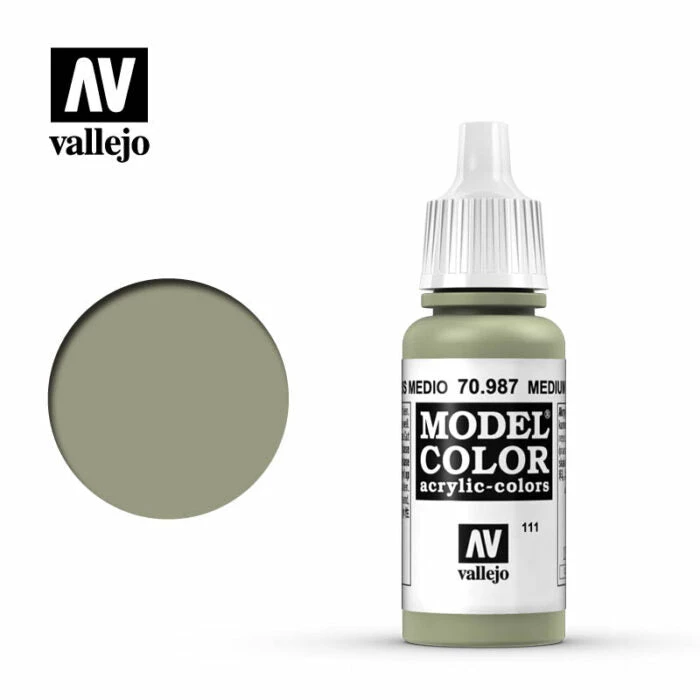 Ozzie Collectables Vallejo Model Colour - Medium Grey 17 Ml 2 Ozzie Collectables Vallejo Model Colour - Medium Grey 17 Ml
