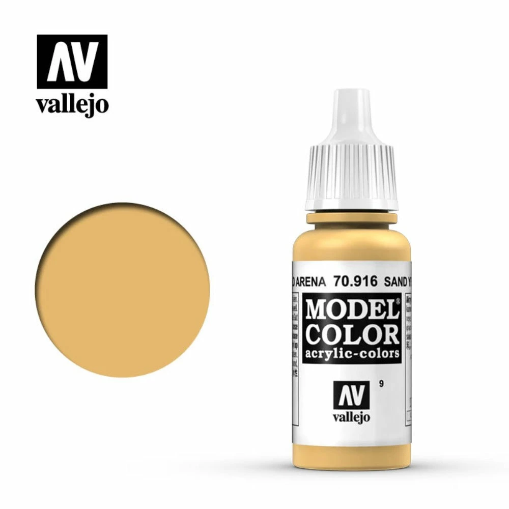 Ozzie Collectables Vallejo Model Colour - Sand Yellow 17 Ml All Board Games 2 Ozzie Collectables Vallejo Model Colour - Sand Yellow 17 Ml All Board Games