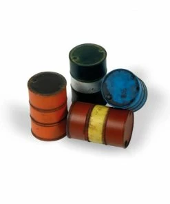 Ozzie Collectables Vallejo Scenic Accessories - Modern Fuel Drums