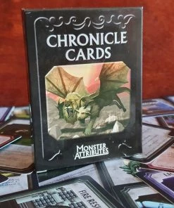Ozzie Collectables All Board Games Chronicle Cards Universal Monster Attributes Deck