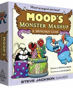 Ozzie Collectables All Board Games Moops Monster Mashup A Munchkin Game 2nd