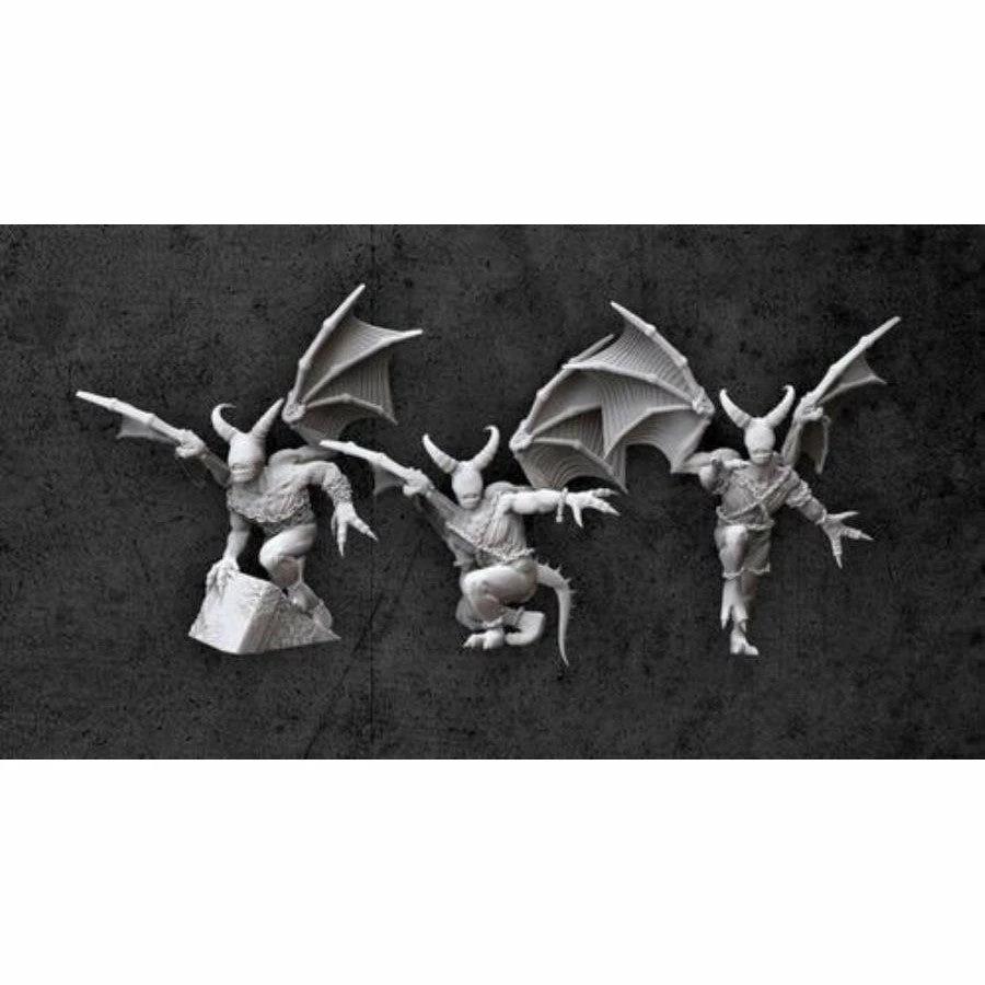 Ozzie Collectables Achtung! Cthulhu Miniatures - Night Gaunts 1 Ozzie Collectables Achtung! Cthulhu Miniatures - Night Gaunts