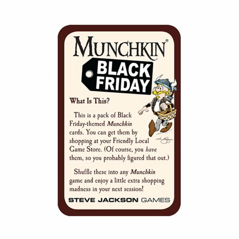 Ozzie Collectables Munchkin Black Friday All Board Games 1 Ozzie Collectables Munchkin Black Friday All Board Games