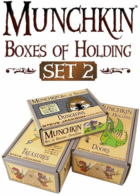 Munchkin Boxes Of Holding Set 2 Doors And Treasures 1 Munchkin Boxes Of Holding Set 2 Doors And Treasures