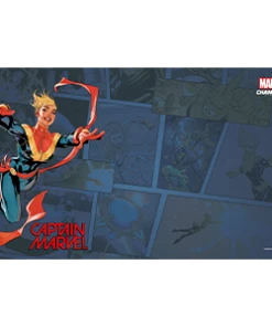 Marvel Champions LCG Captain Marvel Game Mat