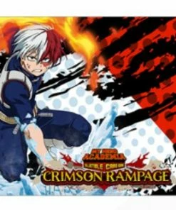 My Hero Academia Collectible Card Game Shoto Todoroki Playmat Wave 2 Crimson Rampage