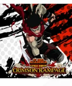 My Hero Academia Collectible Card Game Hero Killer Stain Playmat Wave 2 Crimson Rampage