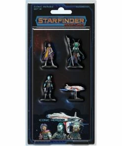 Starfinder Pre Painted Miniatures Iconic Heroes Set 1