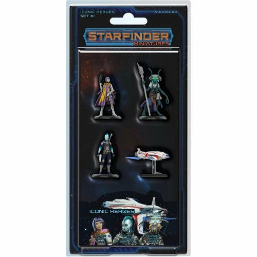 Starfinder Pre Painted Miniatures Iconic Heroes Set 1 1 Starfinder Pre Painted Miniatures Iconic Heroes Set 1