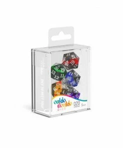 Ozzie Collectables All Board Games Oakie Doakie Dice D20 Spindown Enclave Selection 22mm (5)