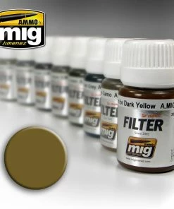 Ozzie Collectables Ammo By MIG Filters Ochre For Light Sand 35ml All Board Games