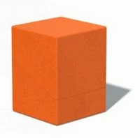 Ozzie Collectables Ultimate Guard Return To Earth Boulder 100+ Deck Box Orange