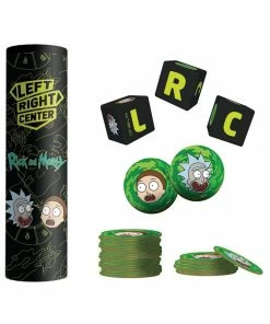 Ozzie Collectables All Board Games Left Right Center: Rick And Morty