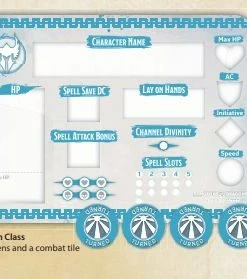 Dungeons & Dragons D&D Class Token Set Paladin