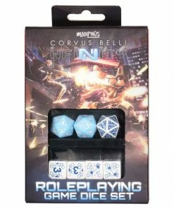 Infinity RPG Dice Set - Pan Oceania BOX