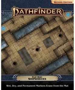 All Board Games Pathfinder Accessories Flip-Mat: Shipwrecks