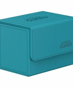 Ozzie Collectables Ultimate Guard Sidewinder 80+ Xenoskin Monocolor Petrol Deck Box All Board Games