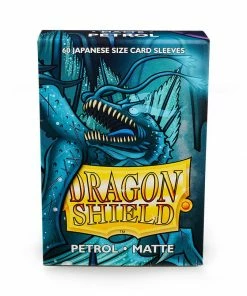 Ozzie Collectables Sleeves - Dragon Shield Japanese - Box 60 - Petrol Matte All Board Games