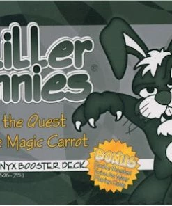 Ozzie Collectables Killer Bunnies Quest Ominous Onyx Booster All Board Games