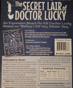 Ozzie Collectables All Board Games The Secret Lair Of Doctor Lucky
