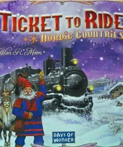 Ticket To Ride Nordic Countries All Board Games