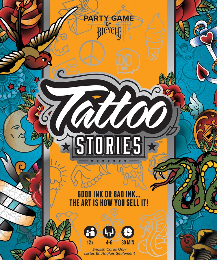 Ozzie Collectables All Board Games Bicycle Tattoo Stories 1 Ozzie Collectables All Board Games Bicycle Tattoo Stories