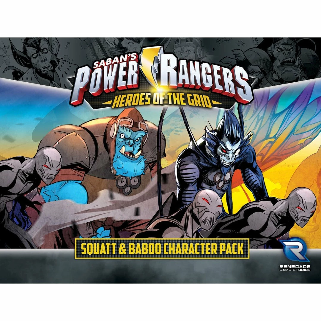 All Board Games Power Rangers Heroes Of The Grid - Squatt & Baboo Character Pack 1 All Board Games Power Rangers Heroes Of The Grid - Squatt & Baboo Character Pack