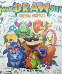 Ozzie Collectables MonsDRAWsity: Unusual Suspects All Board Games
