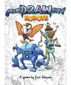 Ozzie Collectables MonsDRAWsity: Robots Expansion All Board Games
