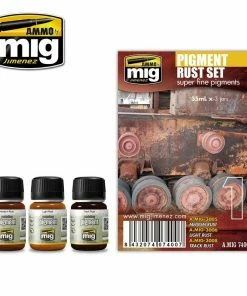 Ozzie Collectables Ammo By MIG Weathering Pigment Rust Set All Board Games