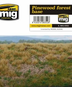 Ozzie Collectables Ammo By MIG Dioramas - Grass Mats - Pinewood Forest Base