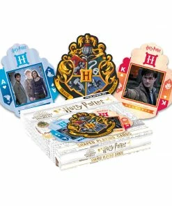 Aquarius Playing Cards Harry Potter Crest Shaped