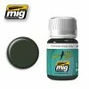 Ozzie Collectables All Board Games Ammo By MIG Panel Line Wash Dark Green Grey 35ml