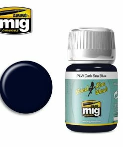 Ozzie Collectables Ammo By MIG Panel Line Wash Dark Sea Blue 35ml