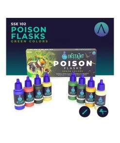 Ozzie Collectables All Board Games Scale 75 Instant Colors Poison Flasks Paint Set